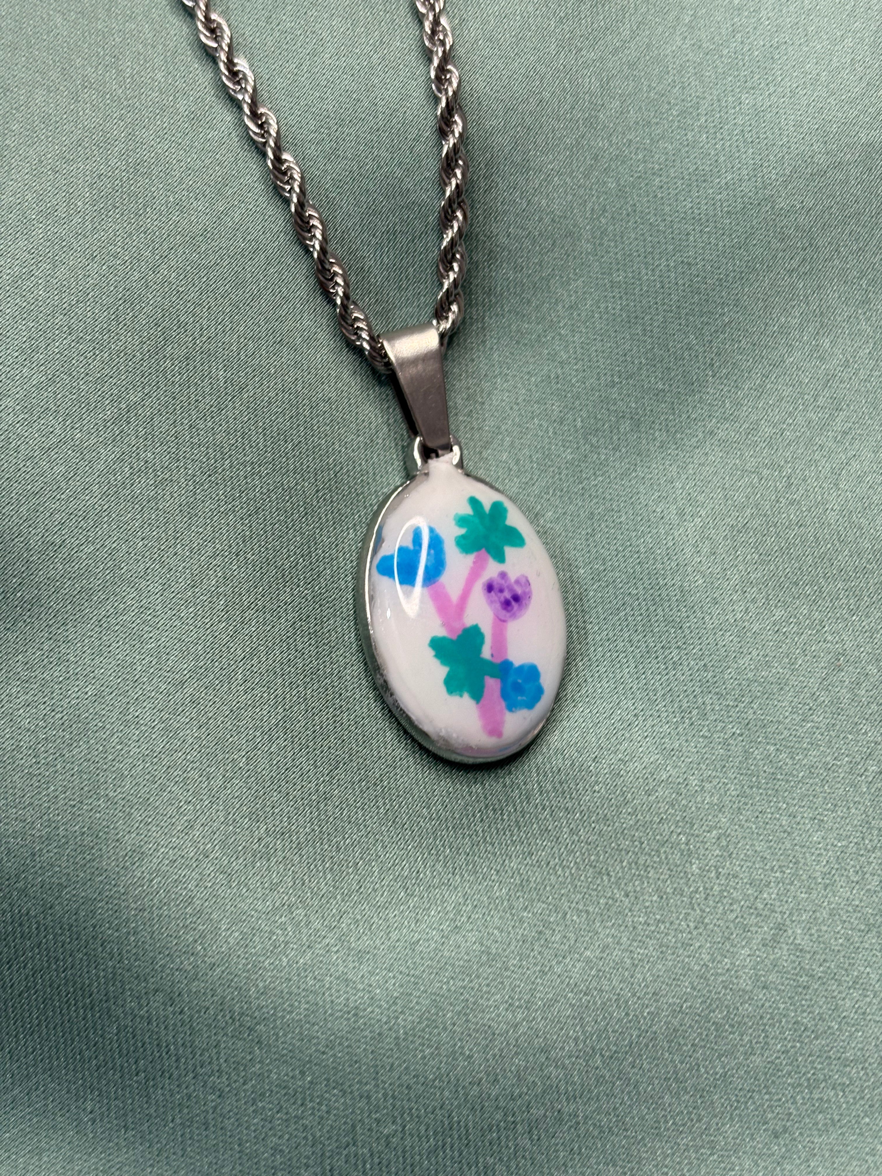 Fiori argento (da personalizzare)