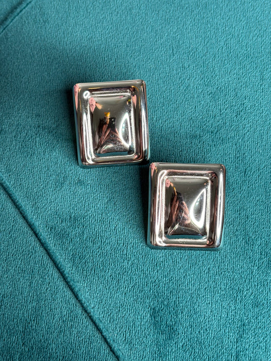 Bottone doppioquadro Silver