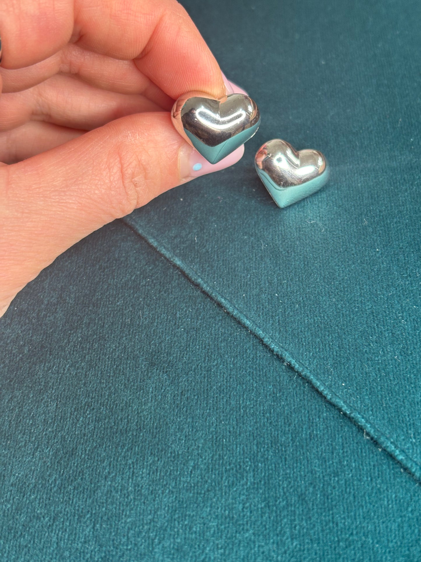 Mini cuore argento