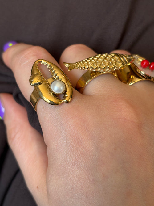 Anello conchiglia