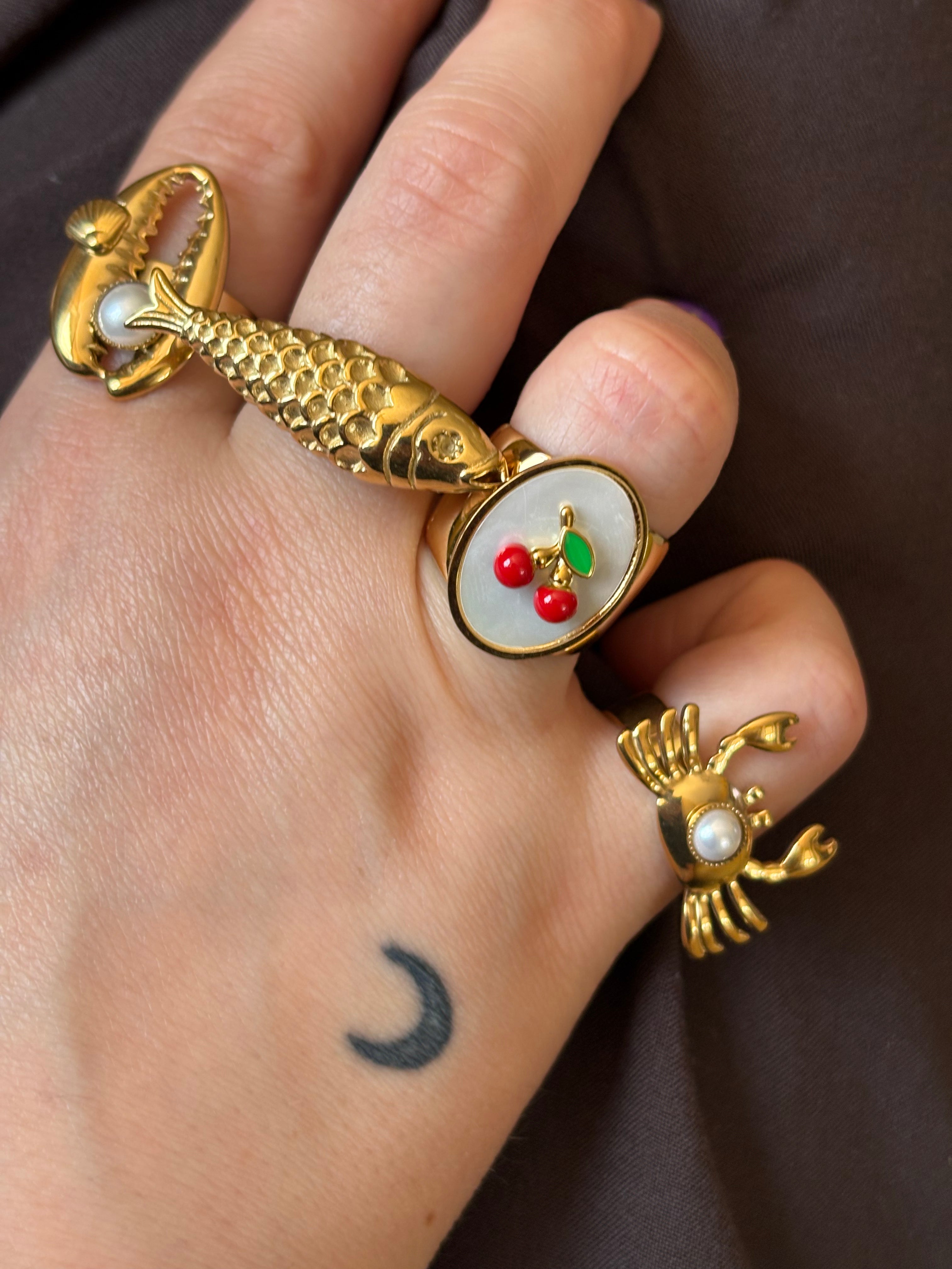 Anello pesce lalenza